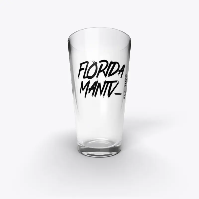 Florida Man Drinking Glass!